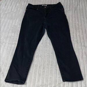 Good American Good Waist Crop | Size 14 / 32